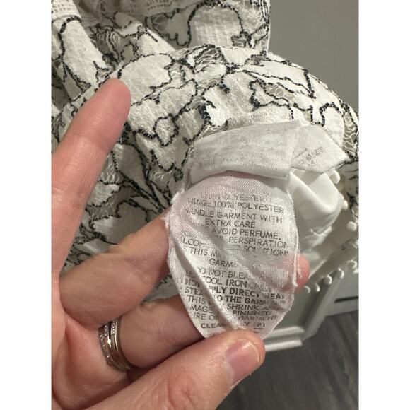 🔴Nicholas Basque Dress black and white dress US size 6 - Picture 5 of 10